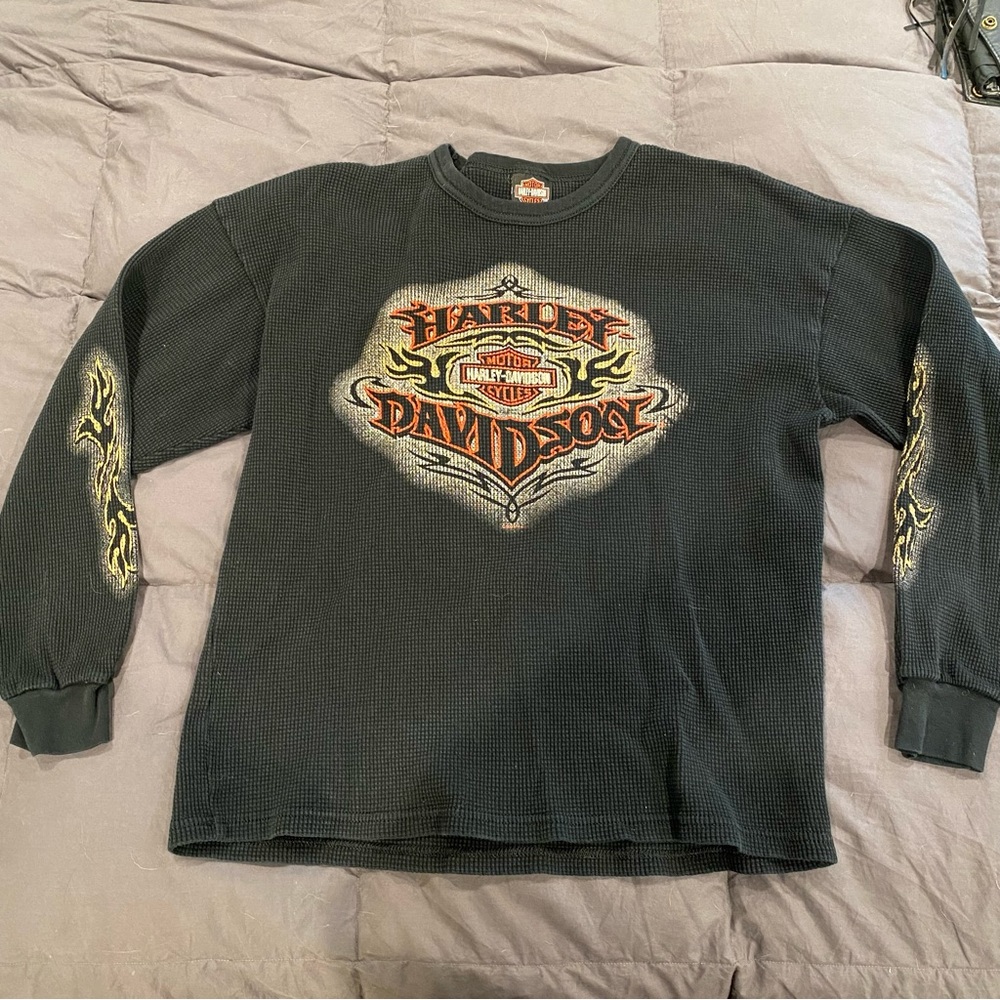 Vintage Harley Davidson Thermal